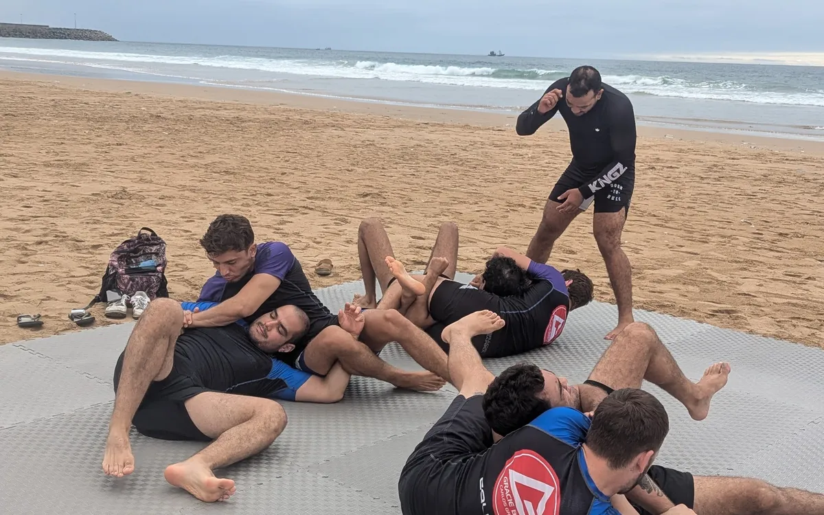 King room at MatnWave premium hostel base for Anza BJJ surf camp, Morocco