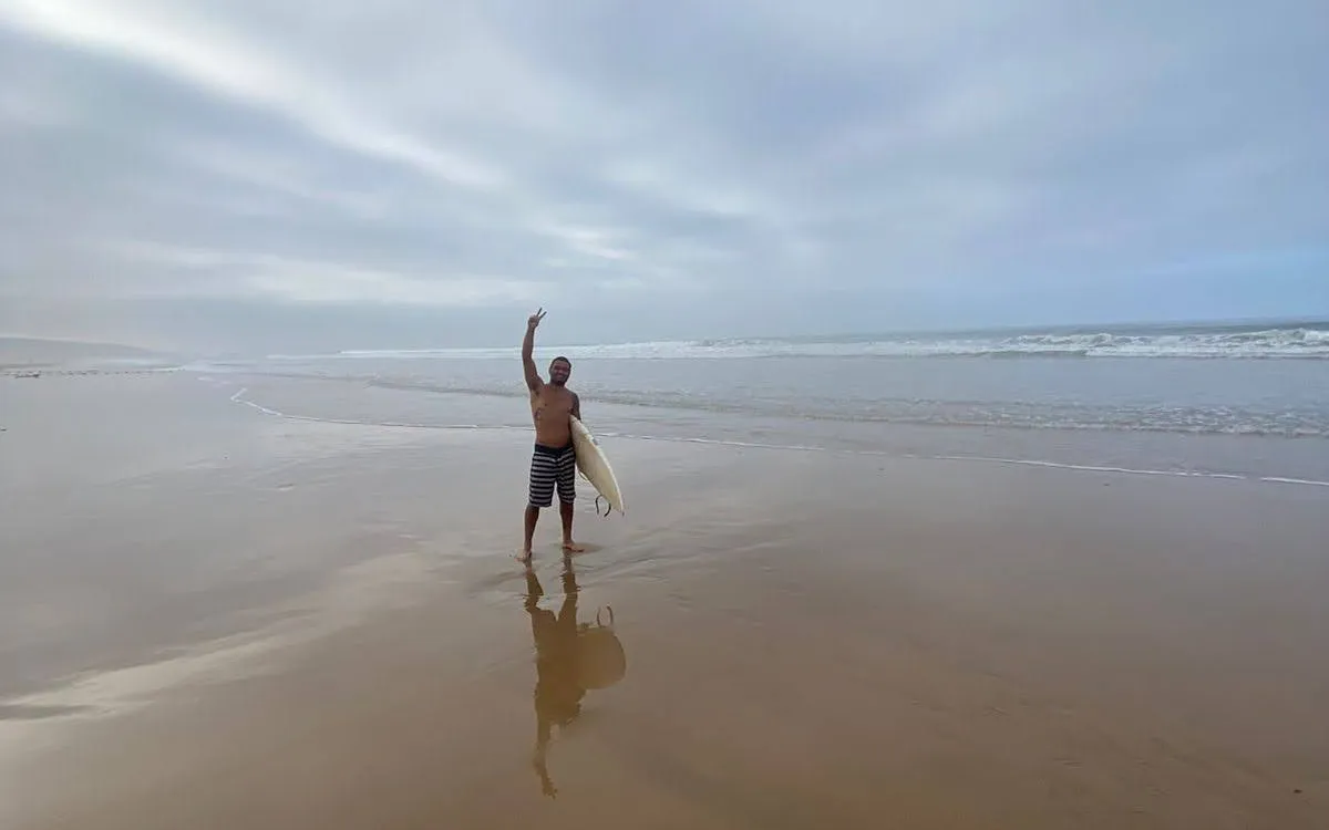 Training-week breakfast at MatnWave Surf & Roll hostel, Taghazout, Morocco